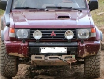 Protector frontal 8mm (winch) Galloper Super Exceed